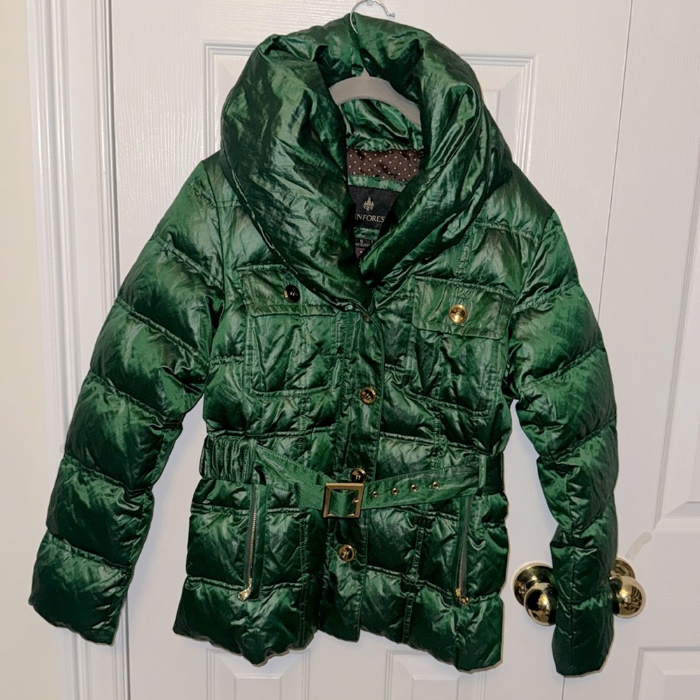 Women’s Rainforest Puffer Jacket Sz S